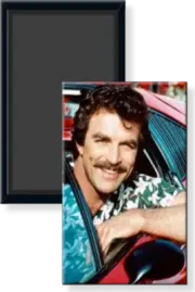 Thomas Magnum PI 80s TV Show Tom Selleck Image 2 x 3 Fridge Refrigerator Magnet