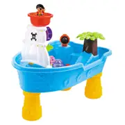 Kids Sand/Water Pirate Ship Child Play Table Fun/Outdoor Beach Sandpit Toys Set