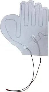 Glove Heating Pad - Five-Finger USB Gloves Heating Pad Sheet | Pair Temperature Adjustment Electric Heating Pads for Winter Motorcycle Heated