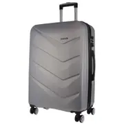 Pierre Cardin 54cm CAB- Hard Shell Case Luggage Bag 49L - Silver