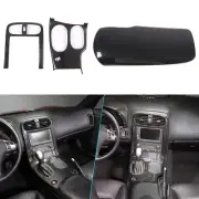 Central Control Navigation Gear Shift Panel Trim For 2005-2013 Corvette C6 3PCS