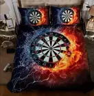3D Compass Number NAO4865 Bed Pillowcases Quilt Duvet Cover Set Queen King Fay