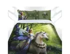 Anne Stokes Realm Of Enchantment Fantasy King bed Quilt Cover Set