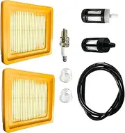 FS91 FS91R Air Filter Tune Up Kit for STIHL FS89 FS96 FS111 FS131 FS311 KM91R KM131 String Trimmer Brushcutter Replacement OEM 4180-141-0300 4180 007 1005