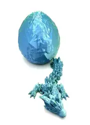 Mythical Genesis: Dragon Egg & Hatchling Set - Fidget toy - Office Toy - Movable