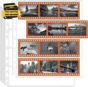 120 Film Holder 120-4, Pack of 60 120 Film Negative Sleeves for Film Negative
