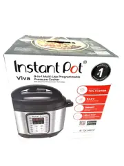 Instant Pot Viva Black Multi-Use 9-in-1 6 Quart Pressure Cooker