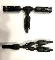 MC4 "T" M/M/F "U" F/F/M Solar Panel Cable Branch Connector Y Type