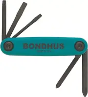 Bondhus Gorilla Grip Utility Fold Up Set Square Robertson Slot Phillip USA 12543