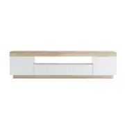 Ashley Coastal White Wooden TV Cabinet Entertainment UniT