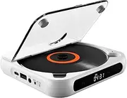CD Player Portable, Personal Music CD Players with Headphones and USB Cable, Compact CD Player Music Player for Adults Students Kids