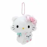 HELLO KITTY CHARMMY KITTY 貓毛絨玩具可愛鑰匙扣吊飾球鏈鑰匙圈 2000 年代首次亮相角色