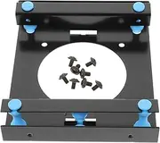 TINEASUR Solid State Drive Holder 3.5 Inch HDD Mounting Bracket Active Shock Absorption for Internal Drive Bay