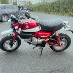 MONKEY格紋坐墊 適用於 本田 2023 HONDA MONKEY 125 ABS改裝雙針縫紉坐墊 MONKEY12