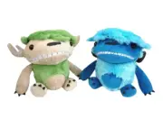 NWT Imps And Monsters Angus & Edie 6" Backpack Clip-On Plush 2-Pack Set
