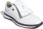 [adidas] Men's Mc87 Boa Spikeless Golf Shoes, Footwear White/Iron Metallic/Core Black, 4.5