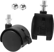 Vaguelly Baby Bath Stool Modification Caster Wheels 2 Pack Replacement for Walker with Wheels for Infant Chairs Plastic Casters