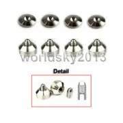 4PCS 30mm 304 Stainless Speaker Spike Spring Damping Isolation Stand Feet + Pads