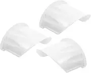 Angoily 3pcs Shade Rain Protective Covers for Outdoor Security Sturdy Sunshade Roof for Weatherproof Design for Rain and Sun