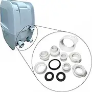 WiseWave Premium Full Rebuild Set: Compatible with Bestway Lay Z Spa, SaluSpa & Coleman Portable Inflatable Hot Tubs; Universal AirJet & HydroJet Models; Durable, Easy-Fit Spa Repair Leak