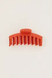 Orange Classic Hair Claw Clip
