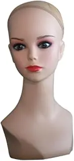 Garende Realistic Female Mannequin Head Lightweight Professional Wig