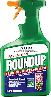 [Roundup] Fast Action Weedkiller RTU Spray, 1 Litre