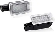 Jodriva 2Pcs LED Courtesy Trunk Boot Light Door Lamp, for Volvo, XC40 XC70 V60 S60 S80 V40 V40CC Footwell Lamps car Door Light