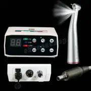 Dental LED Brushless Electric Micro Motor/1:5 Fiber Optic Contra Angle Handpiece