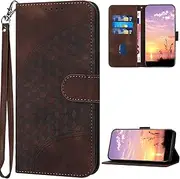Cover Compatible with OnePlus 11 5G,Compatible with OnePlus 11 5G Magnetic Closure [PU Leather + Shell] Card Slot Flip Stand Lanyard Red2
