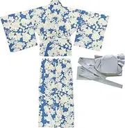 Seiei 20251 Yukata Easy Yukata Light Blue Yukata 20251 Easy to Wear