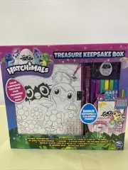 NEW Hatchimals Decorate Your Own Treasure Keepsake Lock Box By Spin Master NIB