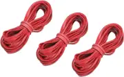Leather Cord, 5.47 Yards 2.6Mm Flat Suede String Strip for Purse Handbag Shoelac