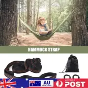 3m Wear Resistant Outdoor Hiking Hammock Rope High Strength Tree Hanging Strap