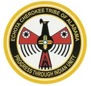 Echota Cherokee Tribe of Alabama Self-adhesive Vinyl Decal