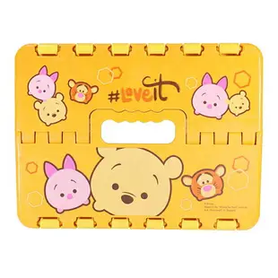 【震撼精品百貨】Winnie the Pooh 小熊維尼 TSUM TSUM維尼收合矮凳椅-大 震撼日式精品百貨