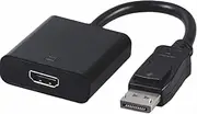 Astrotek 20 Pins DP to HDMI Adapter DisplayPort Converter Cable, Black, 20 cm