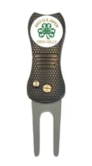 2017 US Open Erin Hills Golf Ball Marker w/ Premium Switchblade Divot Tool