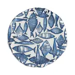 Vietri Isola Glass Round Platter