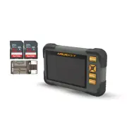 Muddy 4.3 Inch LCD Screen SD Card Reader or Viewer with 2 x Memory Card Bundle