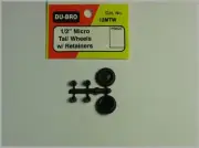 Du-Bro 12MTW Tailwheel Micro 1/2" with Retainers