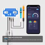 WiFi Data Logger Temp PH Salinity Meter Online Controller Tester for Aquariums