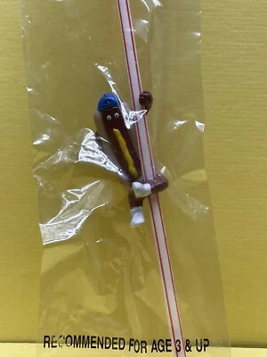 1995 papa Gino’s inc hotdog straw ( Brand New)
