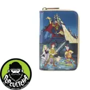 The Black Cauldron - Black Cauldron 4” Faux Leather Flap Wallet "New"