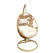 Havana Hanging Egg Chair in Yellow - Egg Chairs
