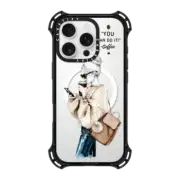 iPhone 16 Pro Bounce Case MagSafe Compatible Girl and coffee