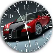 Bugatti Veyron Frameless Borderless Wall Clock Nice For Gifts or Decor W58