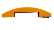 Lego 93273 Bright Light Orange Slope Curved 4 x 1 x 2/3 Double No Studs 6133826