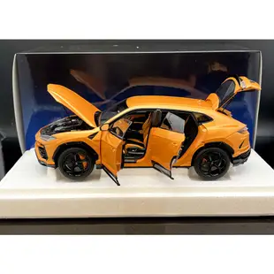 【MASH-2館】現貨特價 Autoart 1/18 Lamborghini Urus 橘 79160