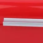 (Red)Solid Color Retro Metal Bread Bin Box Large Capacity Kitchen Storage Con TO